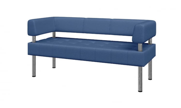 Диван трехместный с подлокотниками Бизнес М-44/6_2