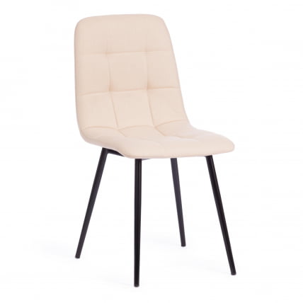Стул CHILLY MAX ткань/металл, 45 х 54 х 90 см , бежевый 08/черный_0