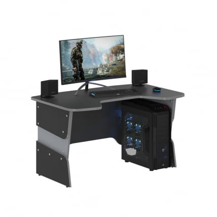 Компьютерный стол SKILL STG 1385 Металлик_0