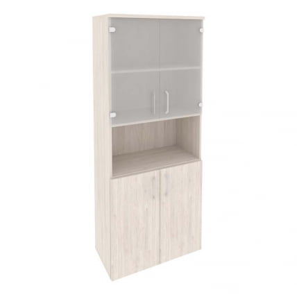 Шкаф высокий широкий ОНИКС О.СТ-1.4 Денвер Светлый / ONIX O.ST-1.4_0