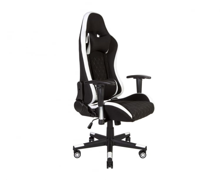 Игровое кресло RF-8106B fabric Черный/Белый_0