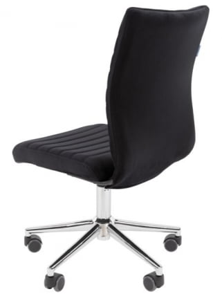 Офисное кресло CХАИРМАН 033 велюр Черный / CHAIRMAN_6