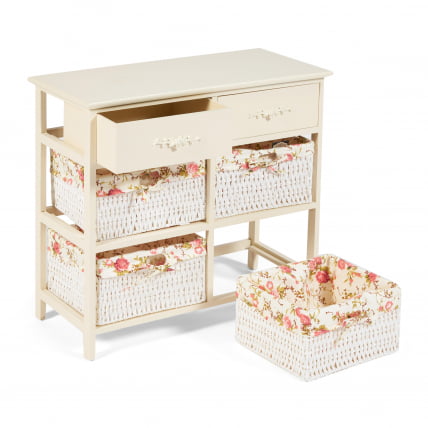 Комод с 2 ящиками Secret De Maison BANC ( mod. 4312 ) Слоновая кость_1