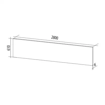 Стеновая панель высокоглянцевая СП 02 Тропикана_2