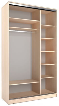 Шкаф-купе Хит-23-14-55 Дуб млечный_2
