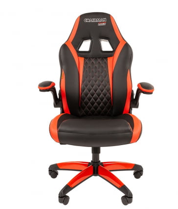 Кресло геймерское CHAIRMAN GAME 15 Черный Красный_2