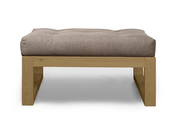 Пуфик Demoku СТ бежевый_холодный серый_0