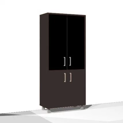 Стеллаж стекло тонированное В430.5 Венге магия_0