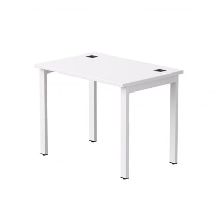 Стол прямой на металлокаркасе, опоры 45 гр Everprof EVO 254S001 Белый_0