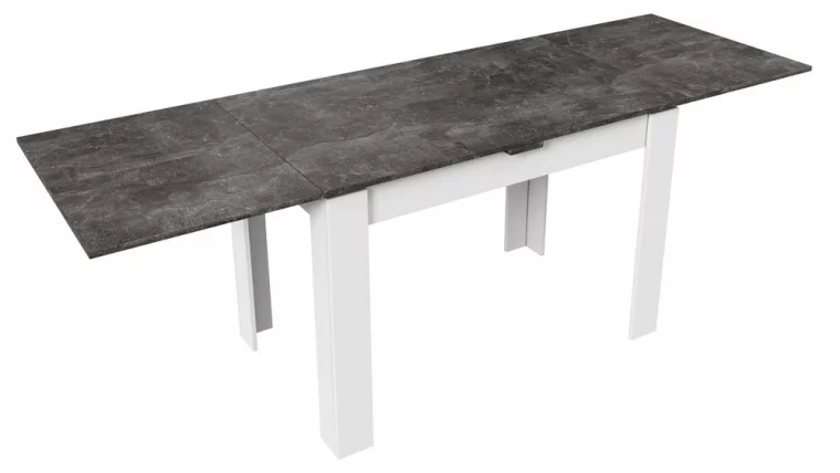 Стол раздвижной Промо тип 4 Белый/Ателье темный_1