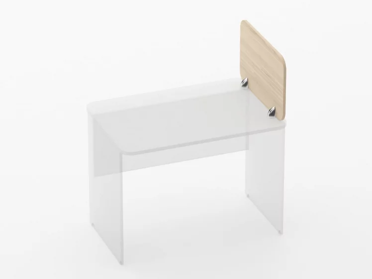 Экран разделительный прямой Glassy 5.14.06 Туя_0