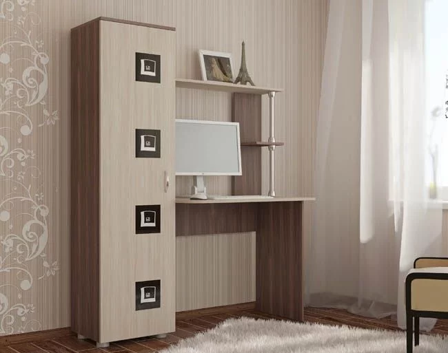 Стол компьютерный Юниор 2 Ясень шимо_0