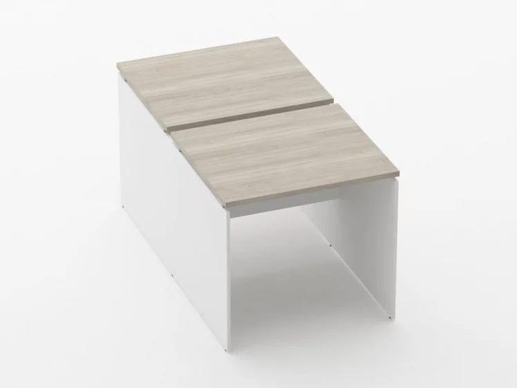 Рабочий модуль Deka ЛДСП каркас 75.145.08 Дуб Сантана светлый/Белый_0