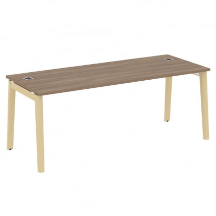 Стол рабочий руководителя ОНИКС ВООД ОВ.СРР-6.8 Дуб Аризона/Светлый / ONIX WOOD OW.SRR-6.8_0
