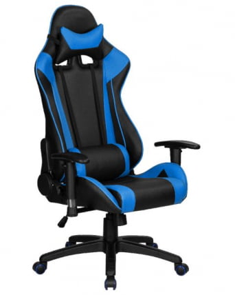 Кресло игровое ДОБРИН БРИАН (черно-синее) / DOBRIN BRIAN_1