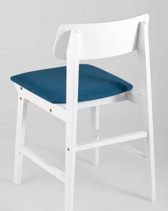 Комплект из двух стульев ОДЕН ВХИТЕ 2 шт Синий / ODEN WHITE_6