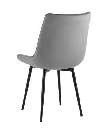 Стул Дарвин велюр Темно-серый_5