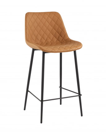 Стул барный Арч экокожа коричневый / Arch_0