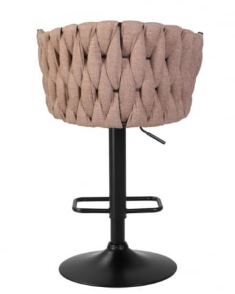 Стул барный ДОБРИН ЛЕОН (коричневая ткань (ЛАР 275-3)) 2 шт / DOBRIN LEON (LAR_5