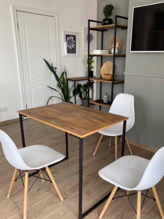 Стол обеденный Тип 1  900*600*750 Дуб Вотан_1