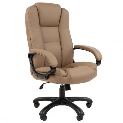 Кресло офисное CHAIRMAN 600 экокожа Бежевый Кресло офисное CHAIRMAN 600 экокожа Бежевый_0