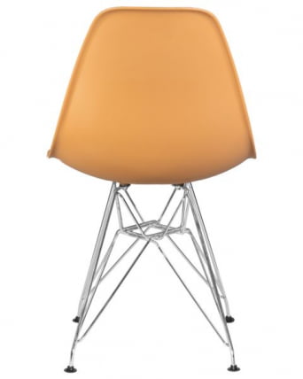 Стул обеденный ДОБРИН ДСР (ножки хром, цвет персиковый (НКС-Й-06)) 4 шт / DOBRIN DSR (NX-Y-06))_5