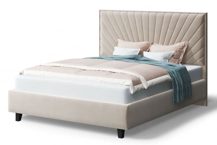 Кровать Леона, 2000 кс 1400 мм, бежевый / x_0