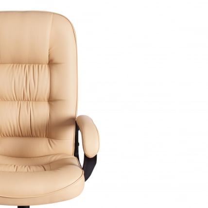 Кресло СН9944 (22) хром кож/зам, бежевый, 36-34_5