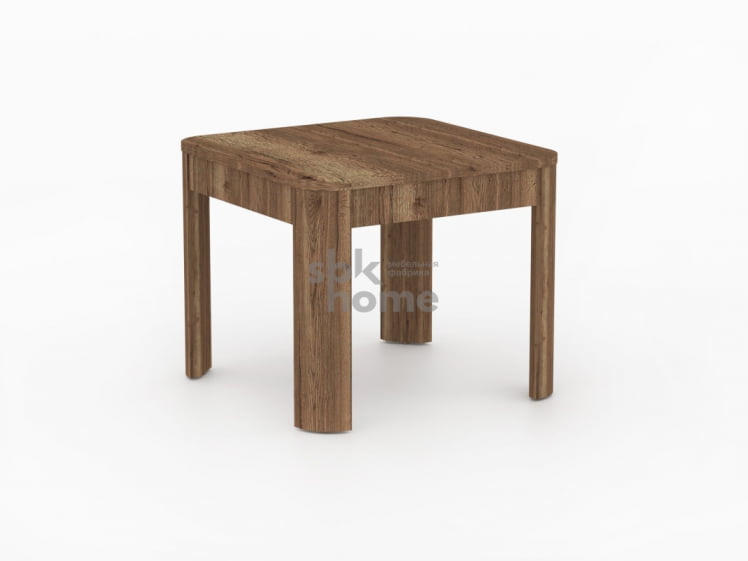 Стол журнальный, Квадро (550*550*450) Дуб галифакс Табак, 61005 _0
