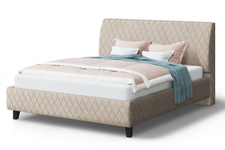 Кровать Хилтон, 2000 кс 1600 мм, бежевый / x_0