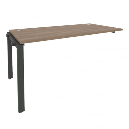 Наборный элемент рабочей станции на П-образном м/к ОНИКС О.МП-1.НРС-4.8 Дуб Аризона/Антрацит / ONIX O.MP-1.NRS-4.8_0