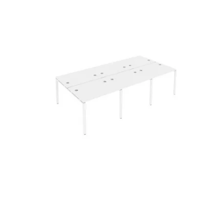 Рабочая станция на 6 раб.места Metal System Б.СМ-6.1 Белый_0