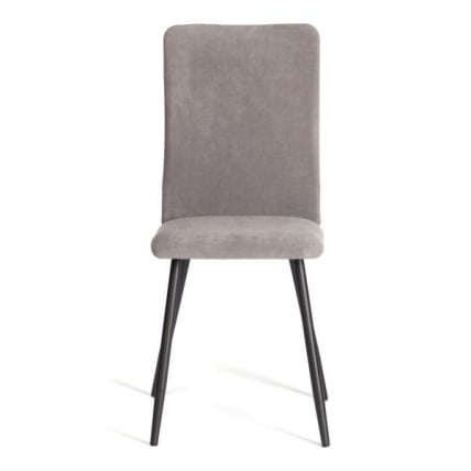 Стул обеденный La Rousse NEW, флок , серый/черный, 29, 45x55x93 см_3