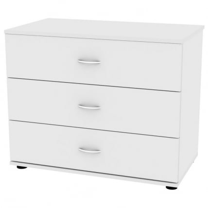 Комод Алиса(K4)657х801х459ручкаскоба96мм(Белый)_0