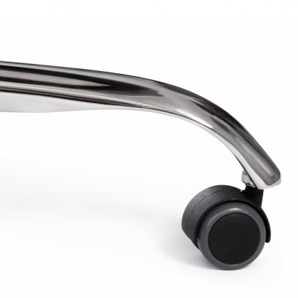 Кресло БЕРГАМО хром (22) кож/зам, бежевый, 36-34 / BERGAMO_16