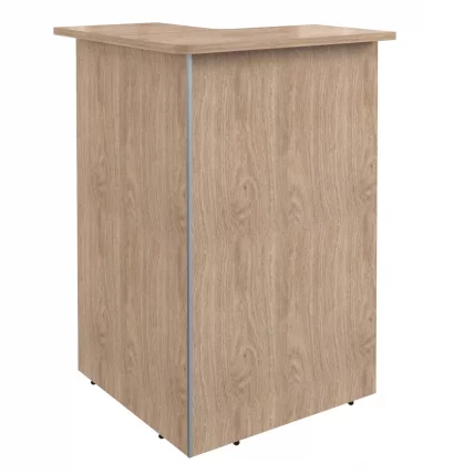 Стойка ресепшн угловая DMC 88 (L/R) Дуб девон_0