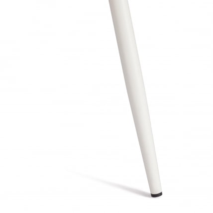 Стул CHILLY (mod. 7094-1) вельвет/металл, 44,5х52,5х86 см, beige (бежевый) HLR2 / белый_7