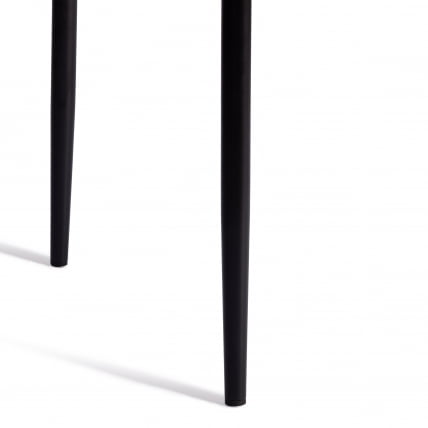 Стул CAPRI (mod. BC565-DC) металл, флок, 43 х 53 х 92 см, Beige (бежевый) HLR8 / черный_7