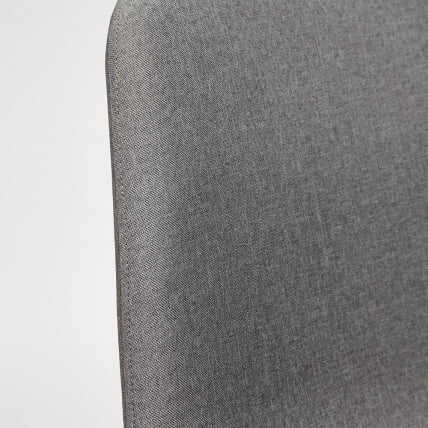 Стул BREEZE (mod. 4724) металл/ткань, 44х48х87см, серый/натуральное дерево_5