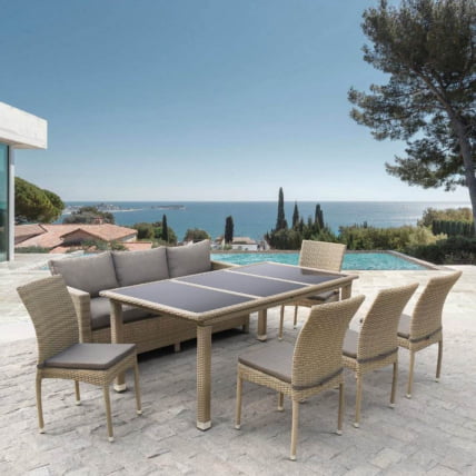 Комплект плетеной мебели T365/S65/Y380B-W65 8PCS Light Brown 8Pcs_0