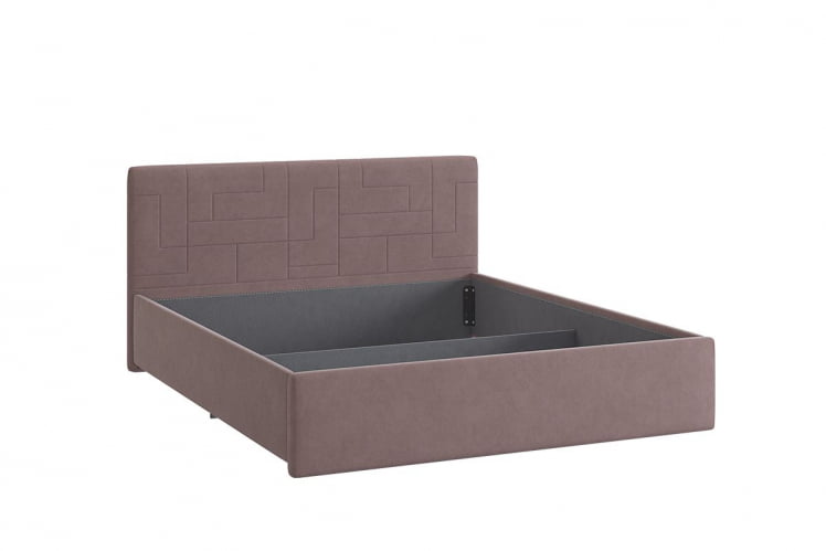 Кровать 1.6 Лора-2 KM1.6-09.2.2078 Пудра_2