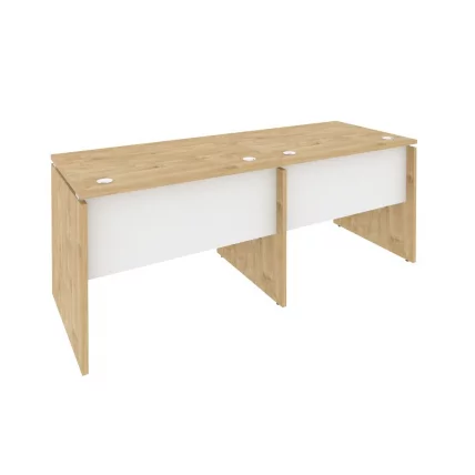 Рабочая станция ОНИКС О.РС-2.1.7 Тиквуд Светлый/Белый / ONIX O.RS-2.1.7_0