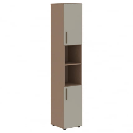 Шкаф-колонка с глухими малыми дверьми (правый) VELION VHCS 40.4 R Аметист Кобра_0