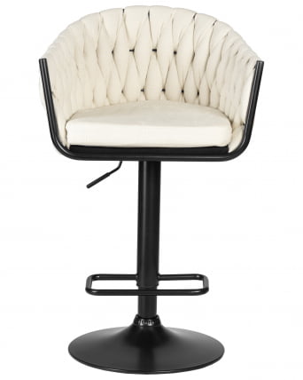 Стул барный DOBRIN LEON (кремовая ткань (LAR 275-33))_5