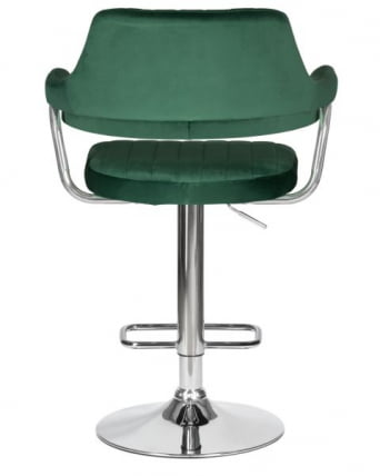 Стул барный ДОБРИН CХАРЛЙ (зеленый велюр (МДЖ9-88)) 2 шт / DOBRIN CHARLY (MJ9-88))_5