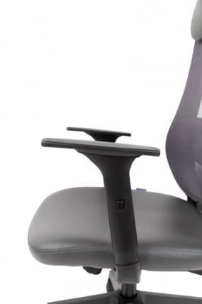 Офисное кресло CХАИРМАН 500 ЛТ (ЛТ) ЭКО экокожа Серый / CHAIRMAN (LT)_14