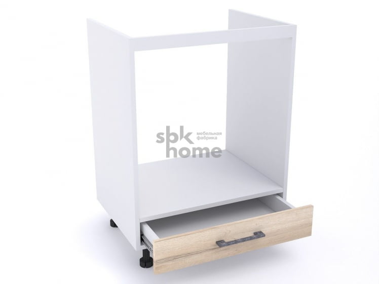 Стол под духовой шкаф СД-60, Дублин (600*470*820) Дуб галифакс белый, 21610 _1