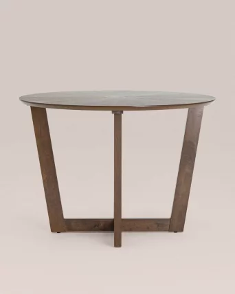 Стол обеденный КАЙ 110кс110 Орех / KAY 110x110_5