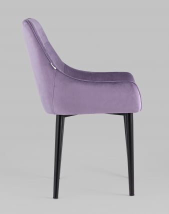 Стул Джоан велюр Сиреневый_2
