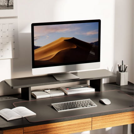 Стол для компьютера c электрической регулировкой по высоте и 2 ящиками EUREKA ERK-ED-I47-WN_8